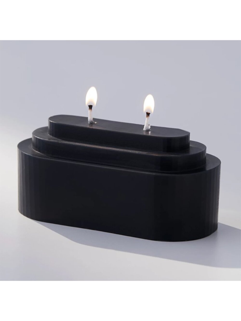 Urban Outfitters | Stella Black Geo Shaped Wax Candle